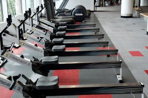 Black and Red Tile Fitness Center – Marino Center Northeastern University Mondo Sport Impact